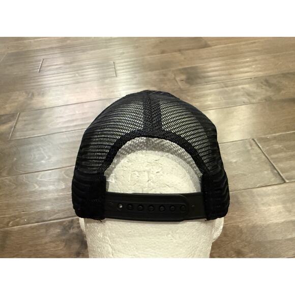 47 Brand Mens Black NHL Philadelphia Flyers “P”SnapBack Hat Baseball Trucker Cap - Picture 5 of 8